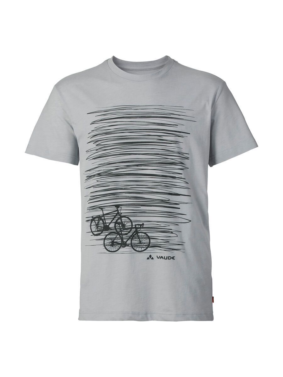 Vaude Mens Cyclist T-Shirt II, pigeon grey - Bild 1