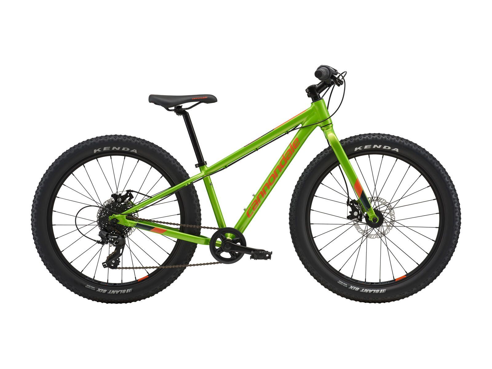 Cannondale Cujo 24, acid green with hazard orange and midnight blue (agr) - Bild 1