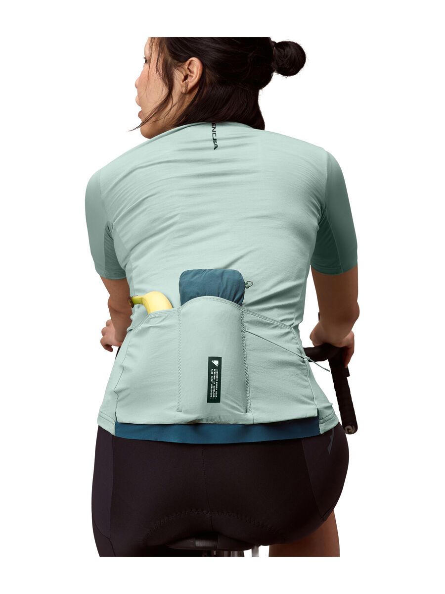 Endura Damen AllTrack Ride Kurzärmeliges Trikot, sage green - Bild 7