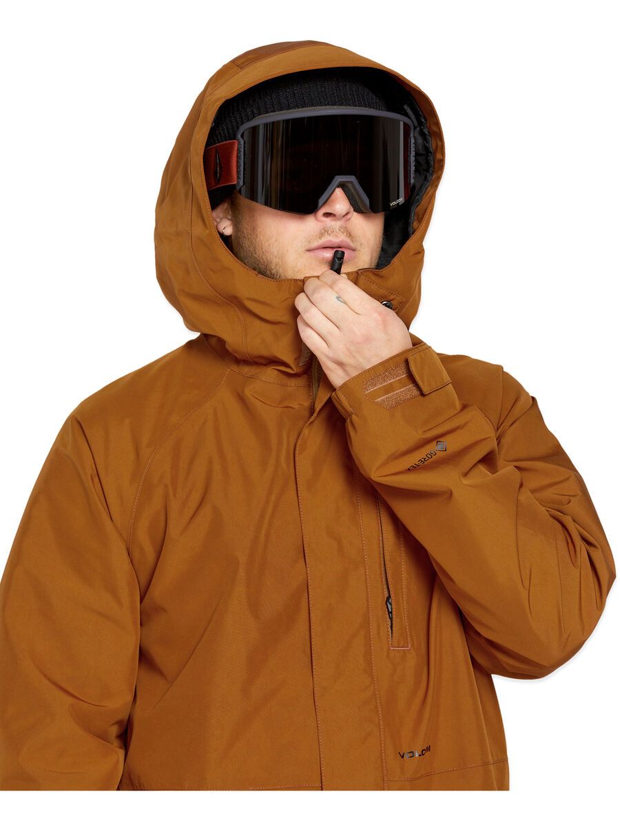 Volcom Dua Ins Gore Jacket, caramel - Bild 3
