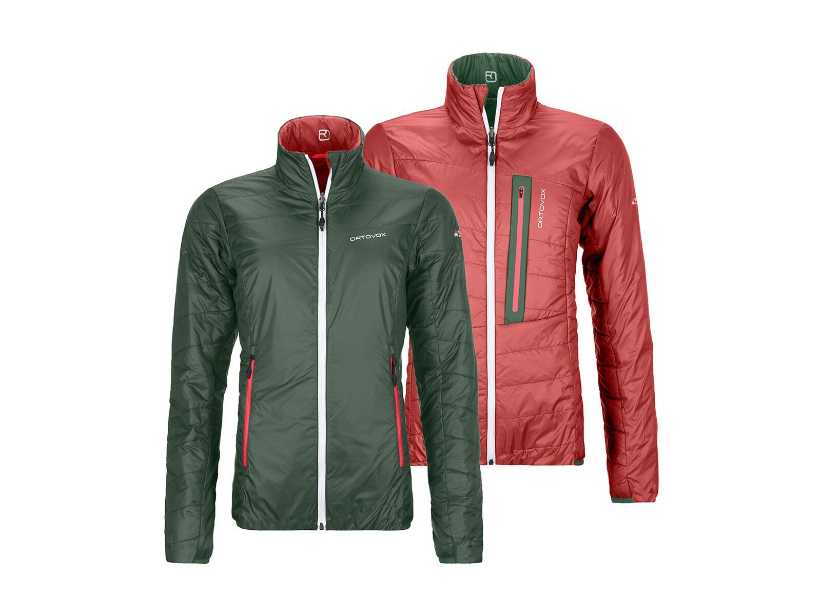 Ortovox Swisswool Light Piz Bial Jacket W, green forest - Bild 1