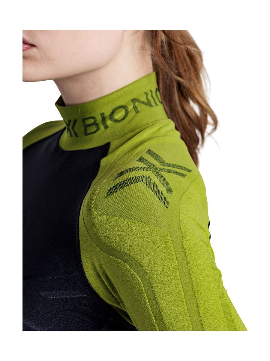X-Bionic Heatloop Shirt LS Wmn, moss green/x black - Bild 18