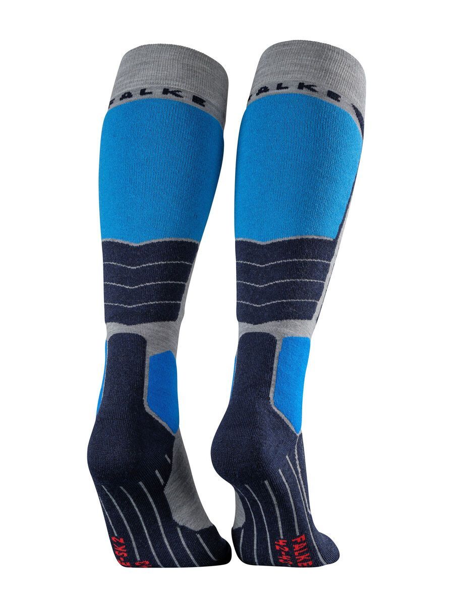 Falke SK2 Herren Skiing Kniestrümpfe - mittelstarke Polst., light grey - Bild 2