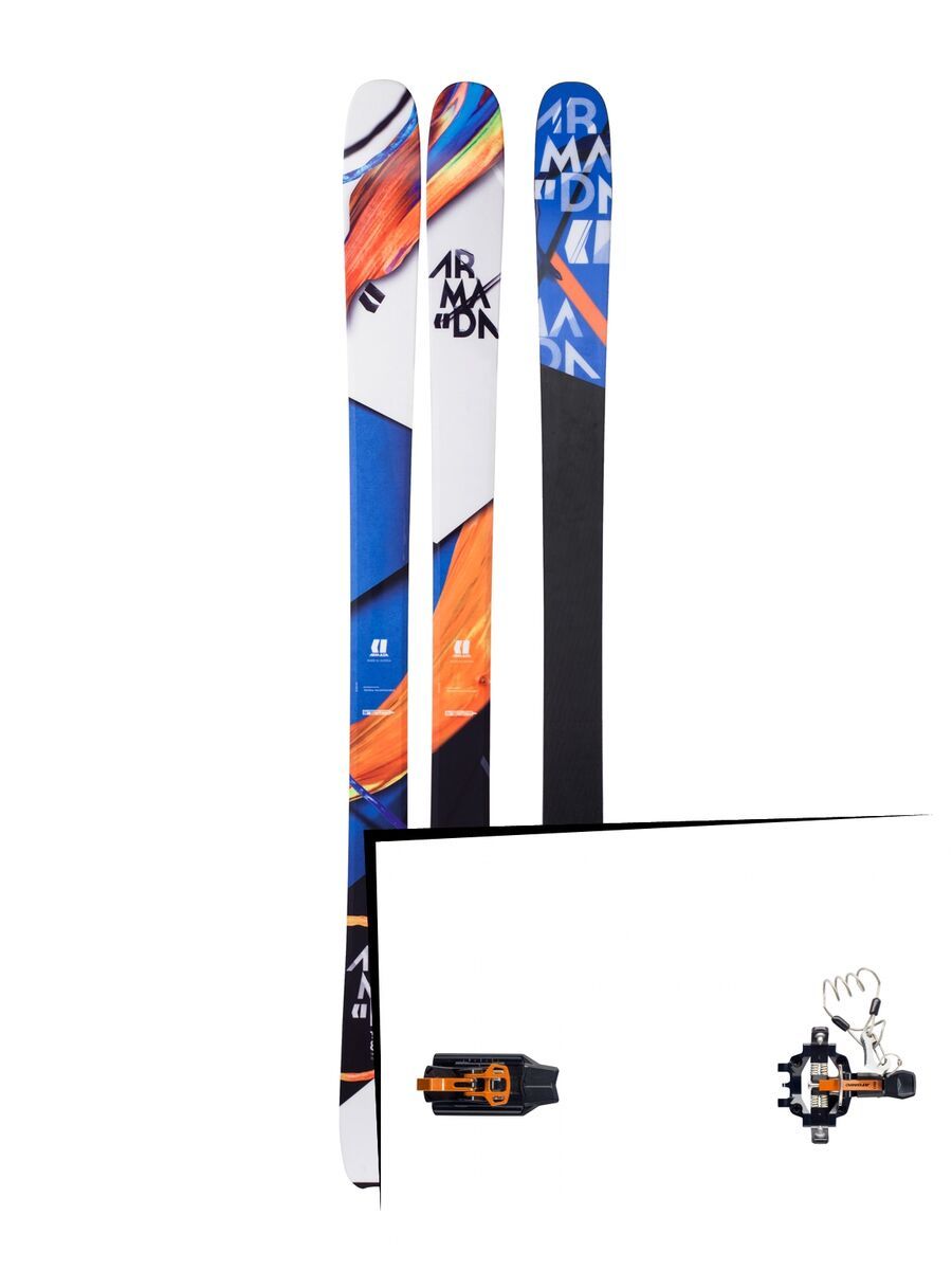 Set: Armada Trace 88 2018 + Atomic Backland Tour black/orange - Bild 1