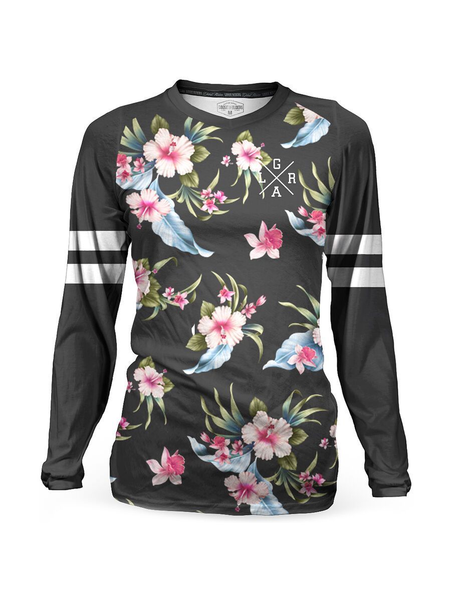 Loose Riders Women's Jersey LS Luau Black, multicolor - Bild 1