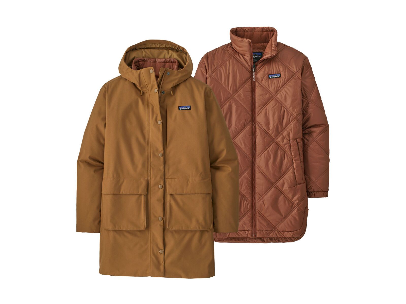Patagonia Women's Pine Bank 3-in-1 Parka, nest brown - Bild 3