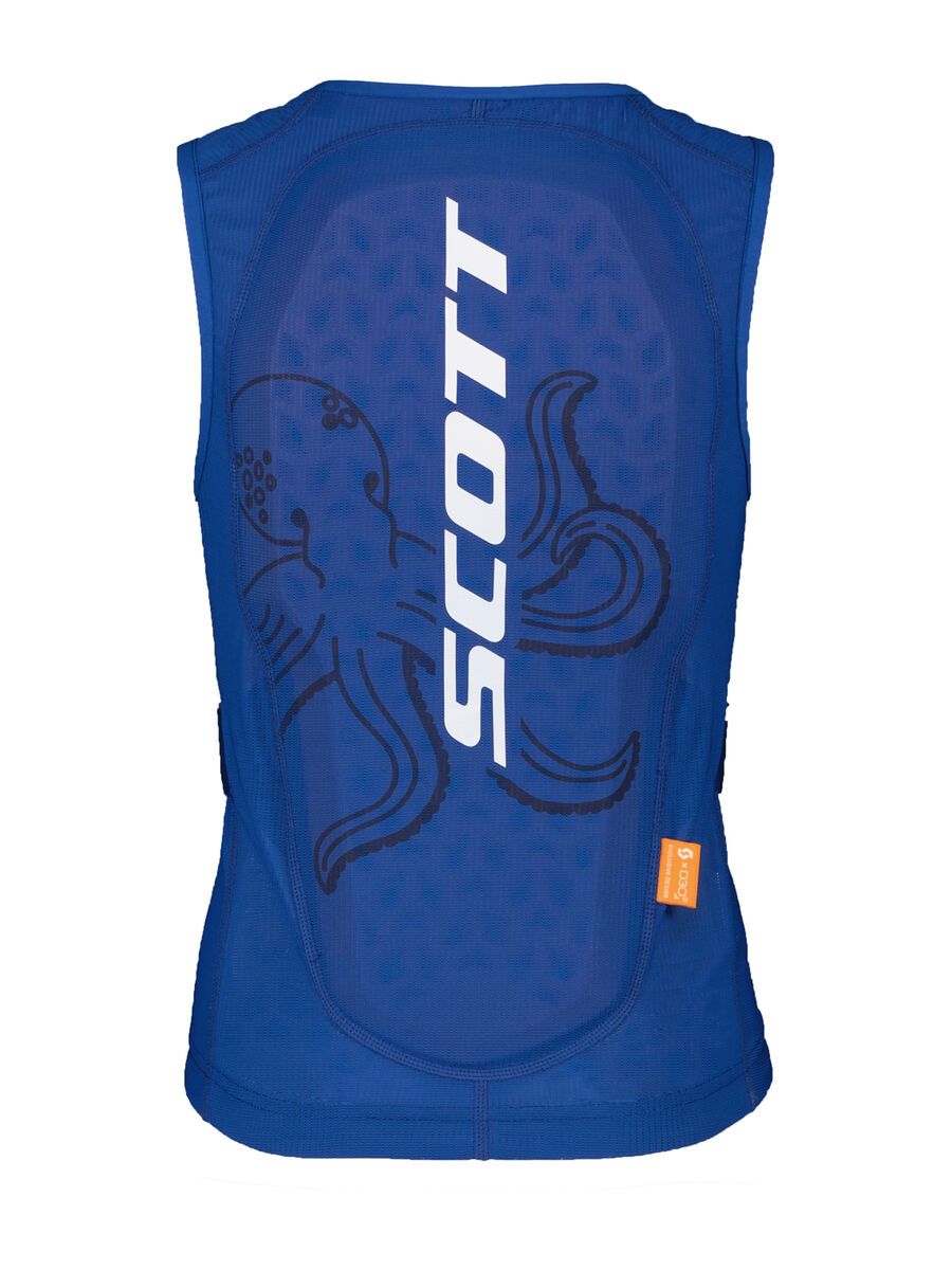 Scott Vest Airflow Junior, solid blue/white - Bild 2
