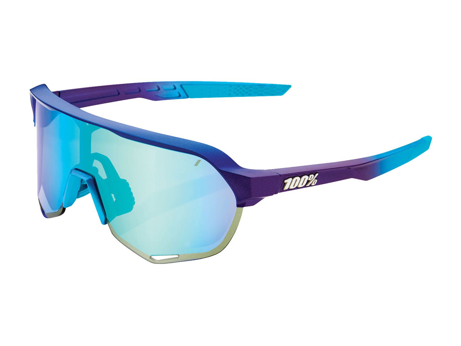 100% S2 - Blue Topaz ML Mir, matte metallic into the fade - Bild 1