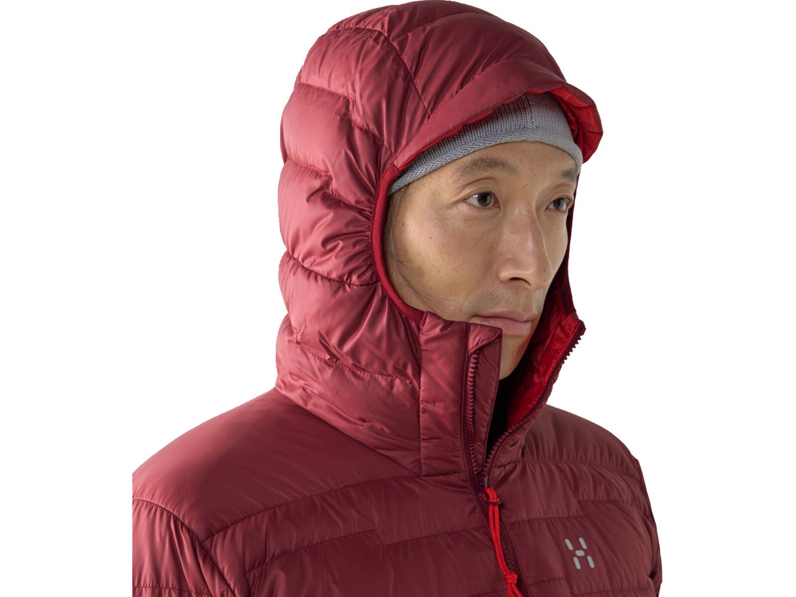 Haglöfs ROC Flash Down Hood Men, carmine red/tech red - Bild 6