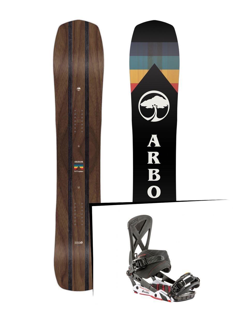 Set: Arbor A-Frame 2019 + Nitro Phantom Carver carver - Bild 1
