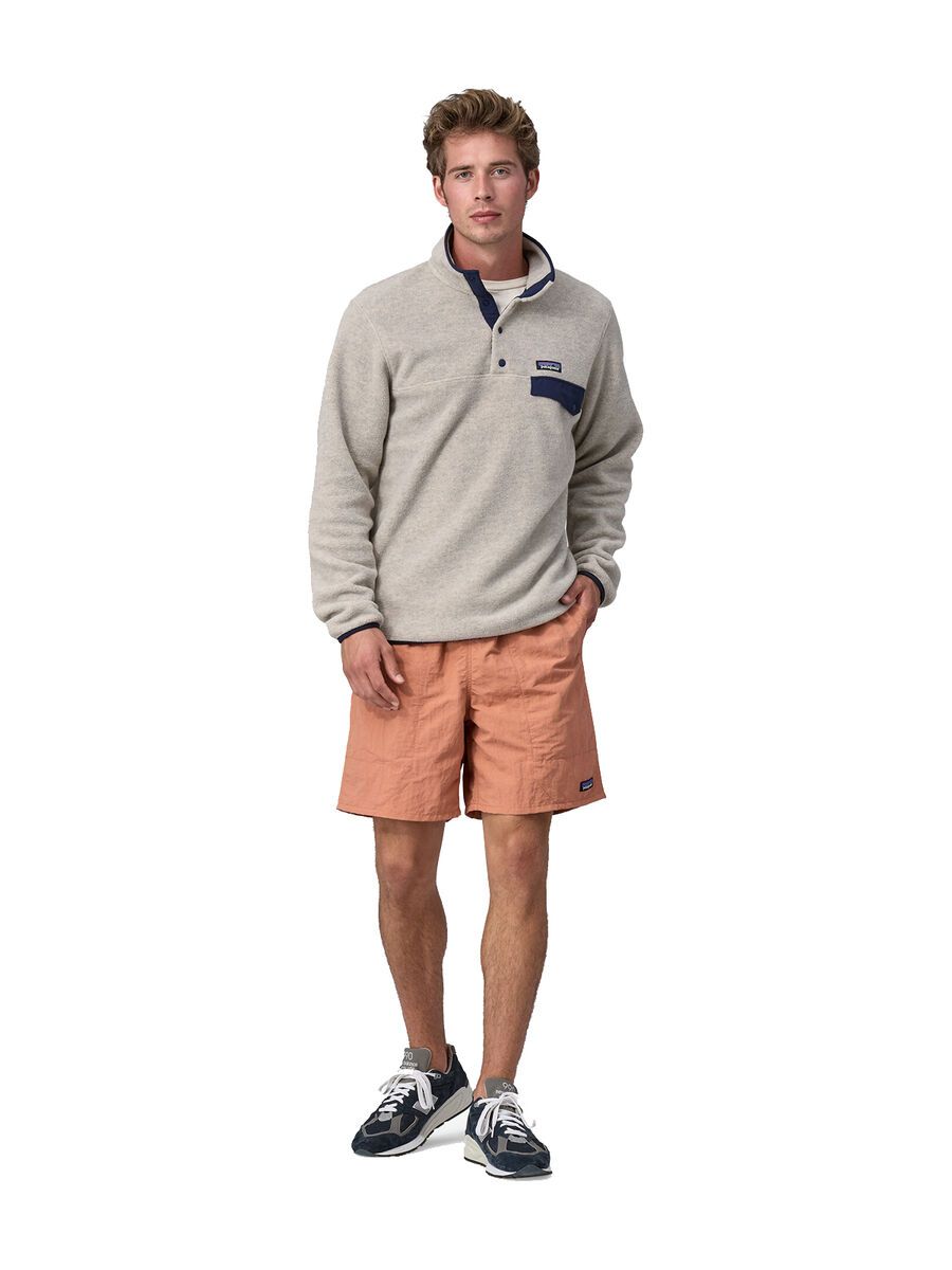 Patagonia Men's Lightweight Synchilla Snap-T Pullover, oatmeal heather - Bild 4