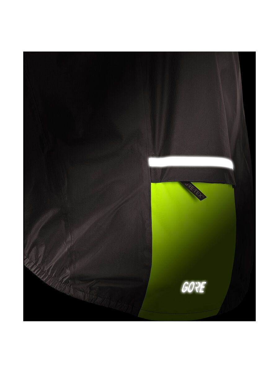 GOREWEAR C5 Gore-Tex Shakedry 1985 Viz Jacke, black/neon yellow - Bild 7