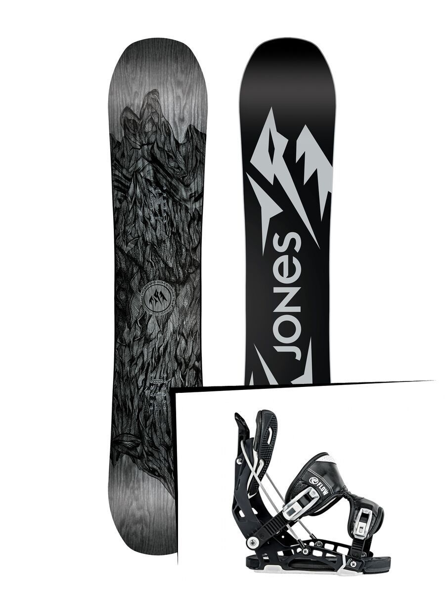 Set: Jones Ultra Mountain Twin 2019 + Flow NX2 (1908427S) - Bild 1
