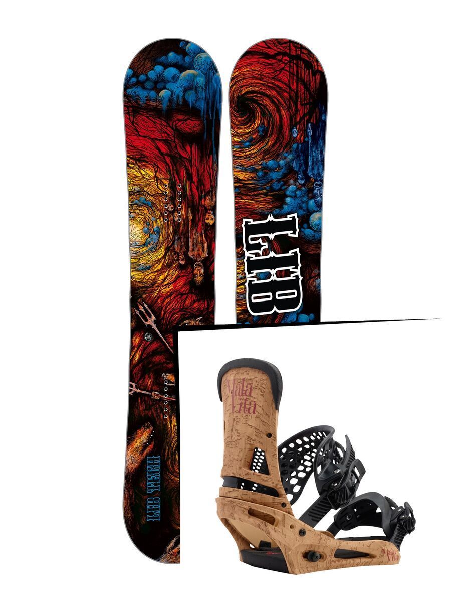 Set: Lib Tech From Hell Skate Banana 2017 + Burton Malavita (1712852S) - Bild 1