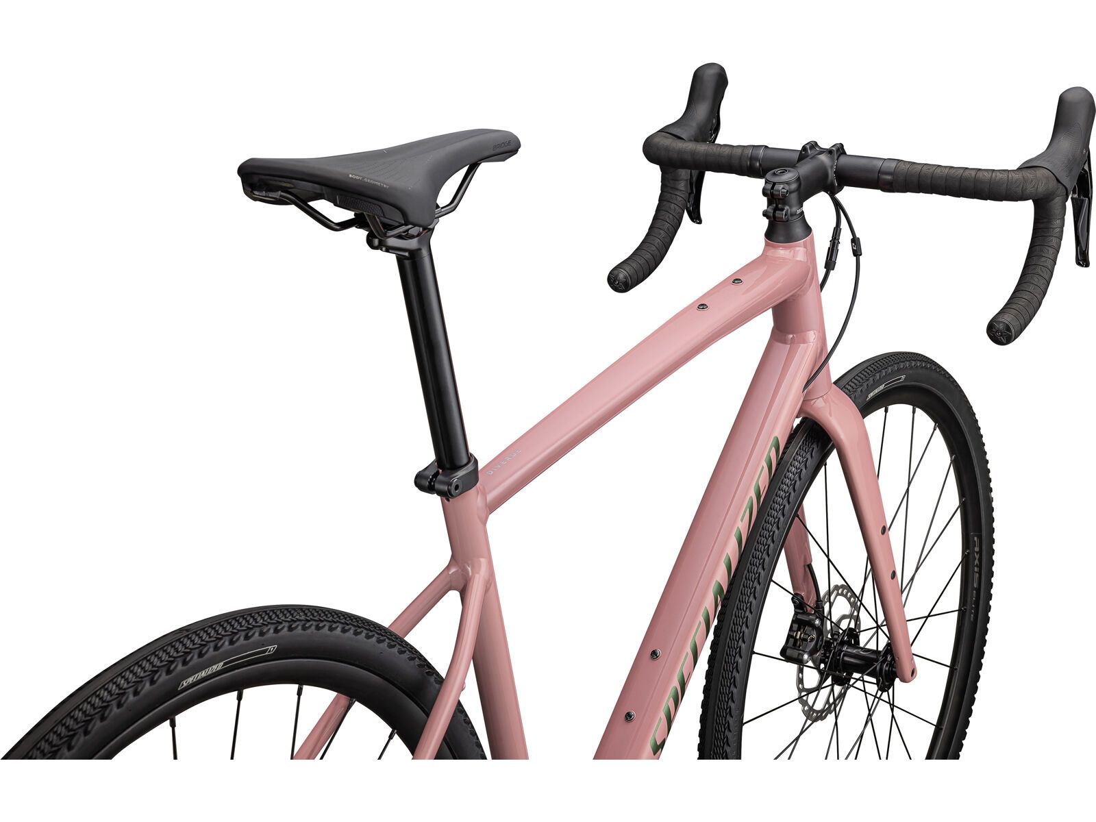 Specialized Diverge E5 Elite, gloss dusky pink/cypress green metallic - Bild 4