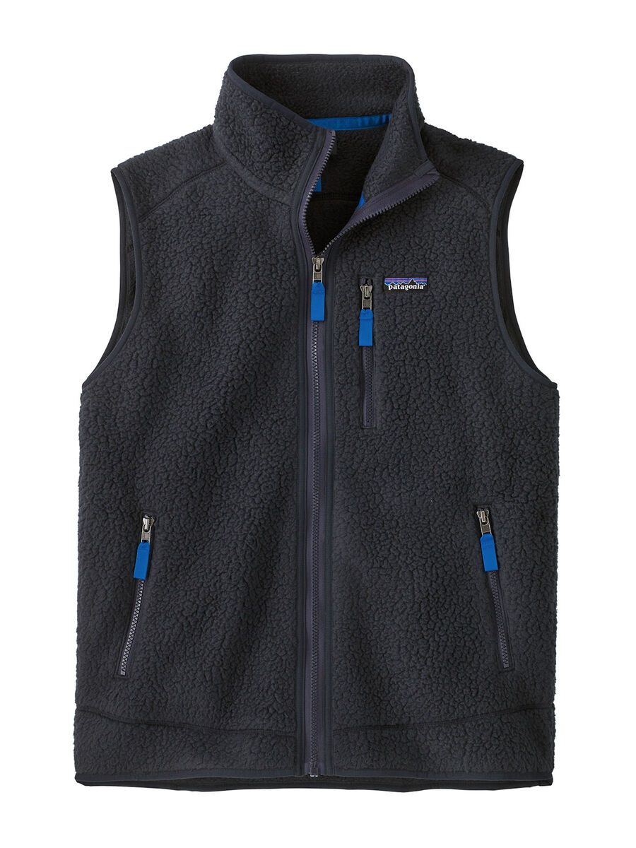 Patagonia Men's Retro Pile Vest, pitch blue w/endless blue - Bild 1