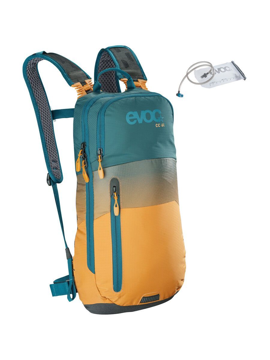 Evoc CC 6l + Hydration Bladder 2l, petrol/loam - Bild 1