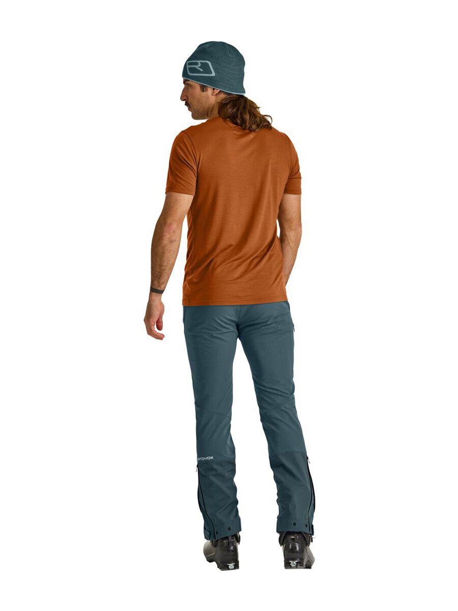 Ortovox Merino Naturtec Light Col Becchei Pants M, dark arctic grey - Bild 4