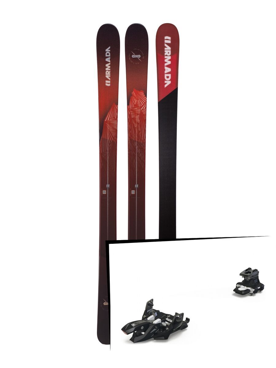 Set: Armada Invictus 95 2019 + Marker Alpinist 9 black/titanium - Bild 1