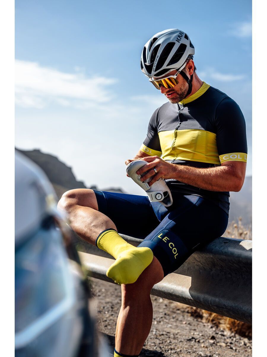 Le Col Sport Bib Shorts II, navy/lime - Bild 14