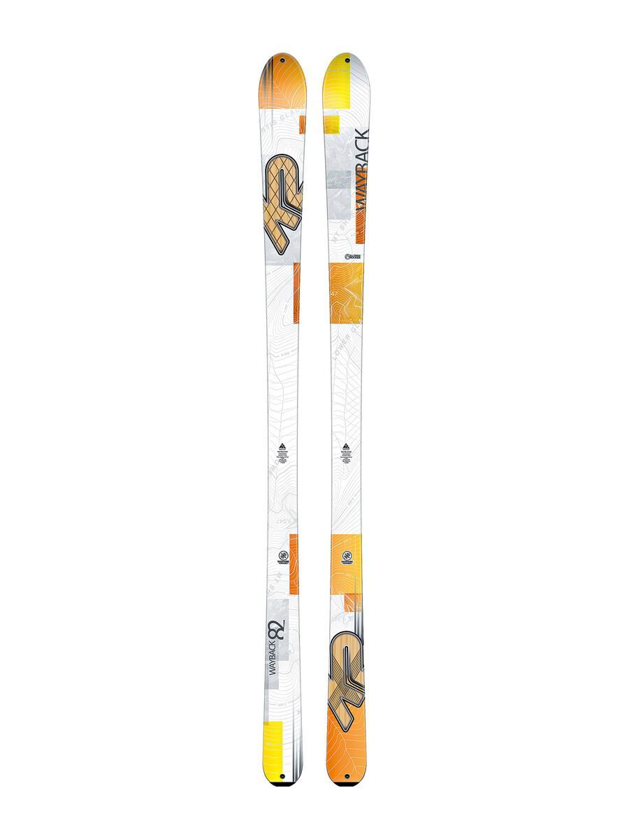 K2 SKI Set: Wayback 82 2016 + Marker Kingpin 10 - Bild 2