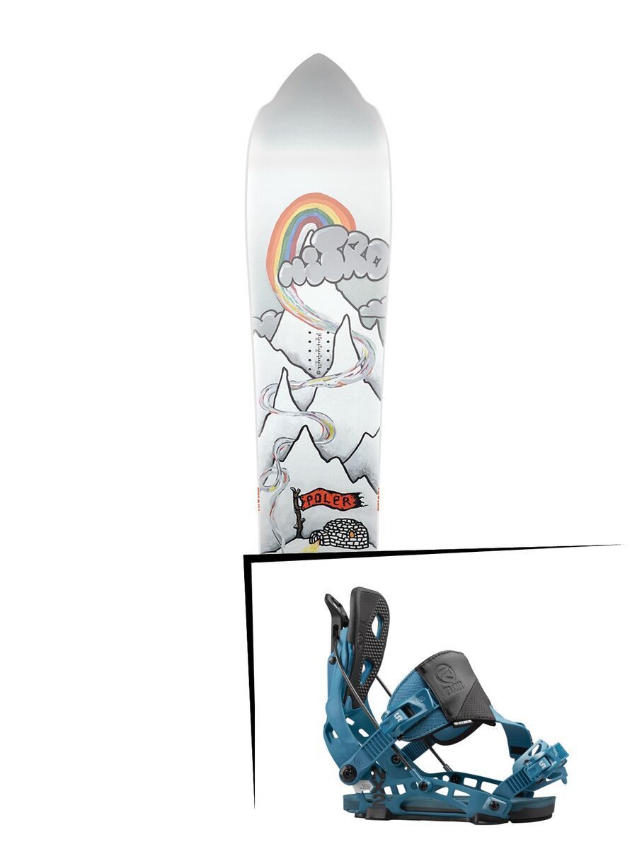 Set: Nitro Quiver Nuat 2017 + Flow NX2 Hybrid (1513127S) - Bild 1
