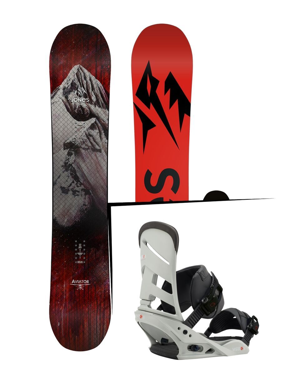 Set: Jones Aviator 2017 + Burton Mission (1712876S) - Bild 1