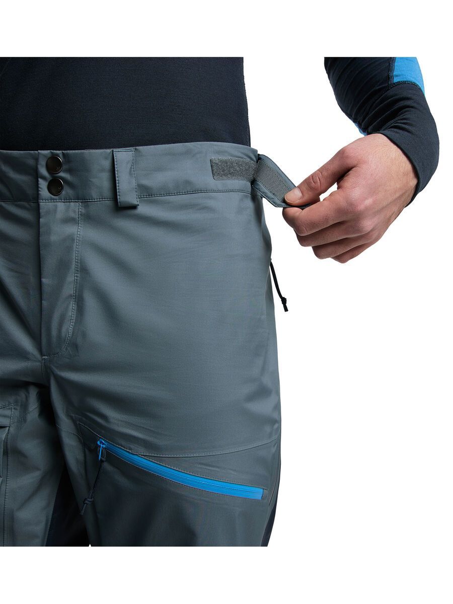 Haglöfs Vassi Touring GTX Pant Men, steel blue/tarn blue - Bild 8