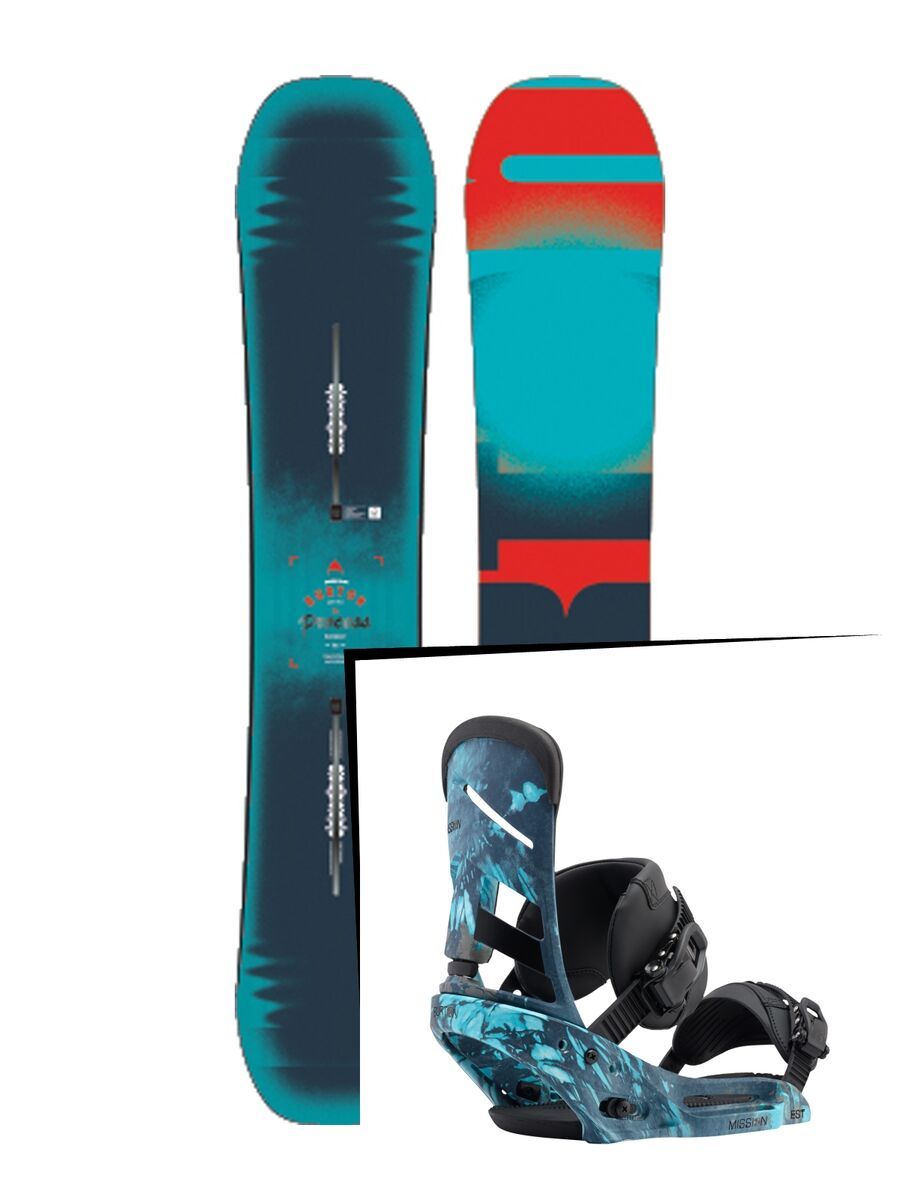 Set: Burton Process Flying V 2017 +  Mission EST (1712897S) - Bild 1