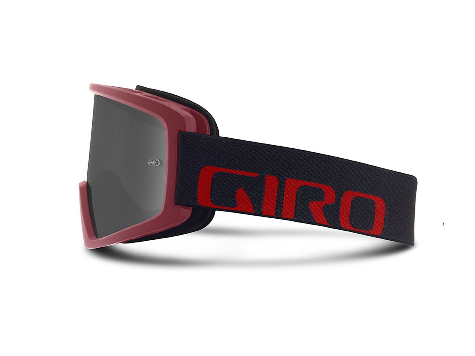 Giro Blok MTB inkl. Wechselscheibe, matte maroon/dark slate/Lens: silver flash, clear - Bild 2