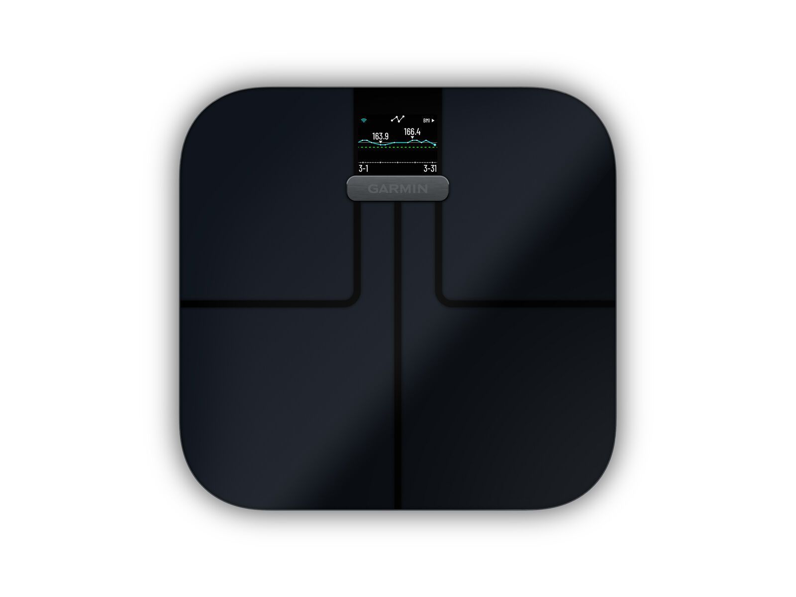 Garmin Index S2 Smart-Waage, schwarz - Bild 3