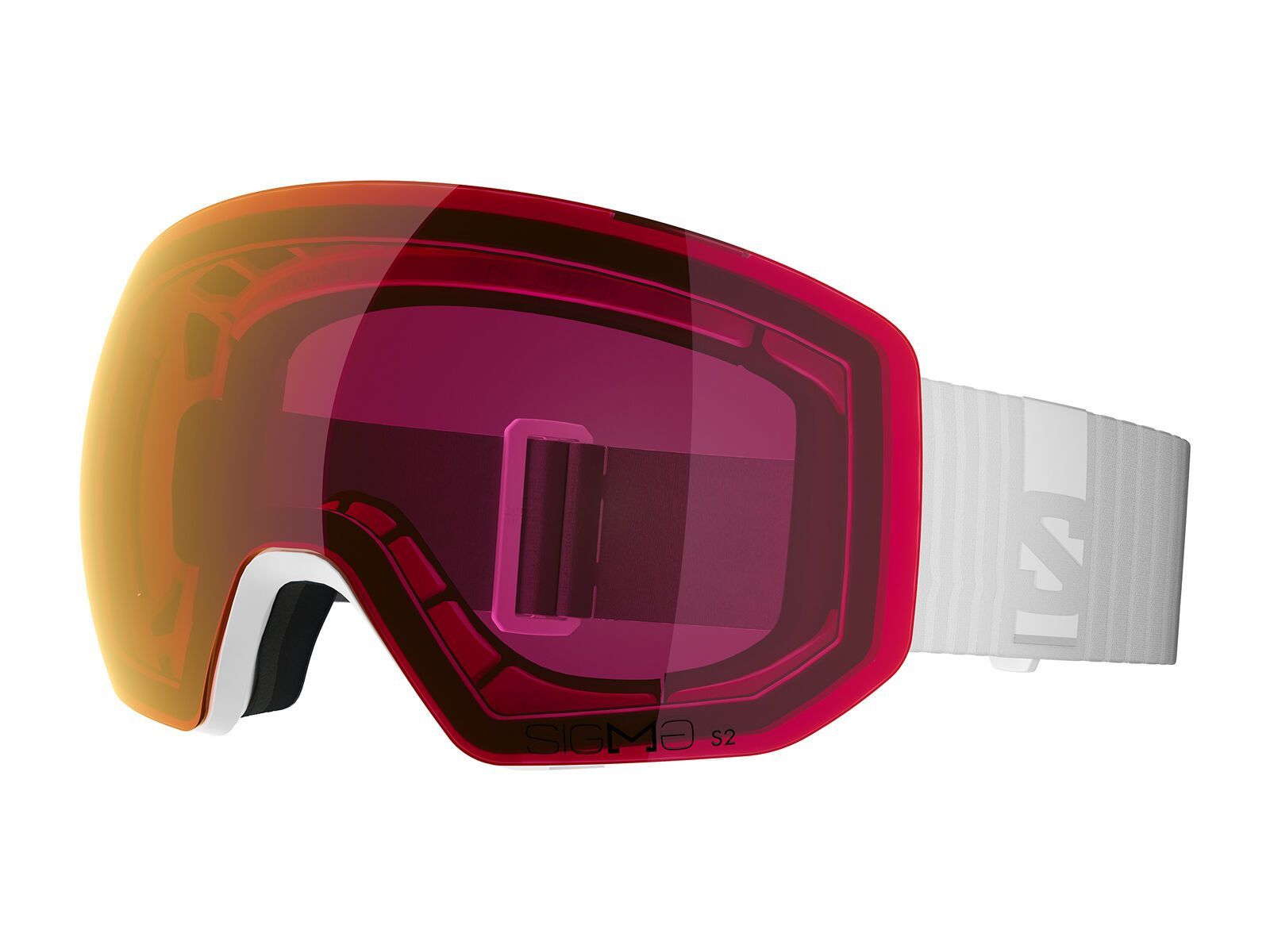 Salomon Radium Pro S, Sigma Poppy Red / white - Bild 1