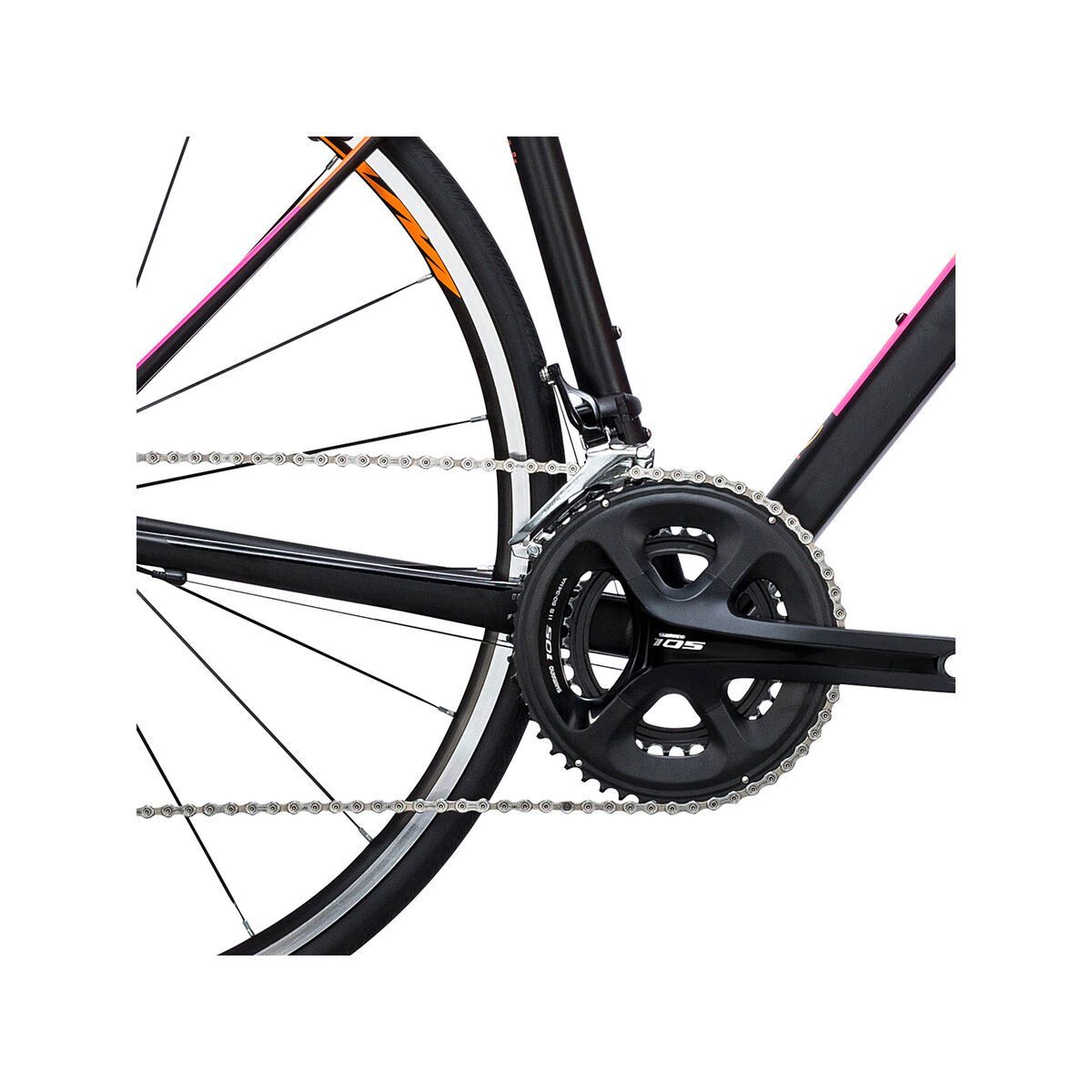 Cube Axial WLS Race, black´n´orange - Bild 3