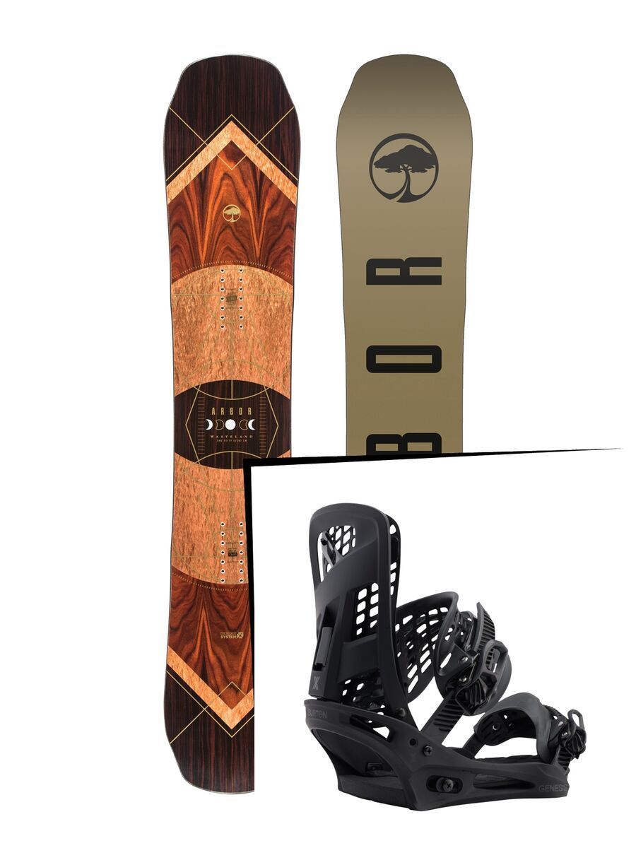 Set: Arbor Wasteland 2017 + Burton Genesis X (1712790S) - Bild 1