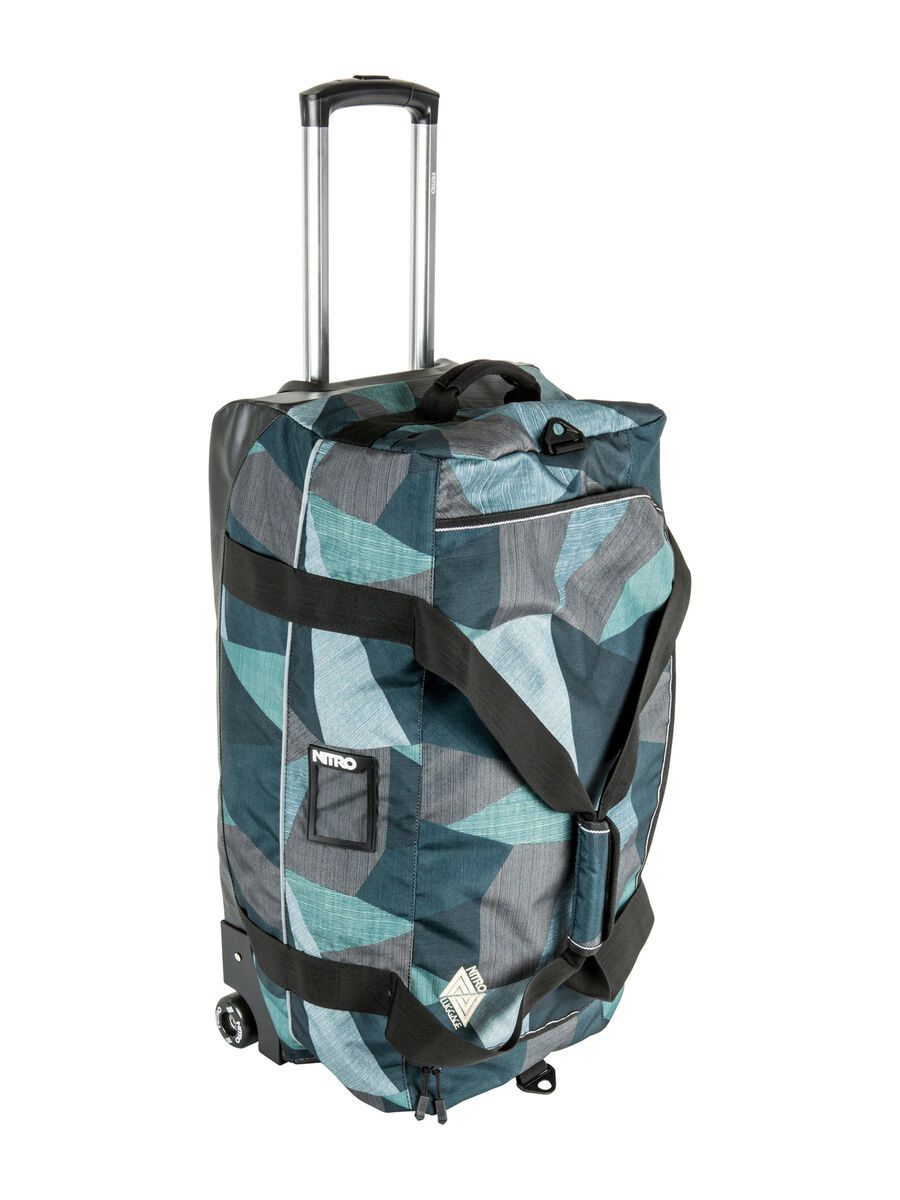 Nitro Team Duffle XL Wheelie, fragments green - Bild 1