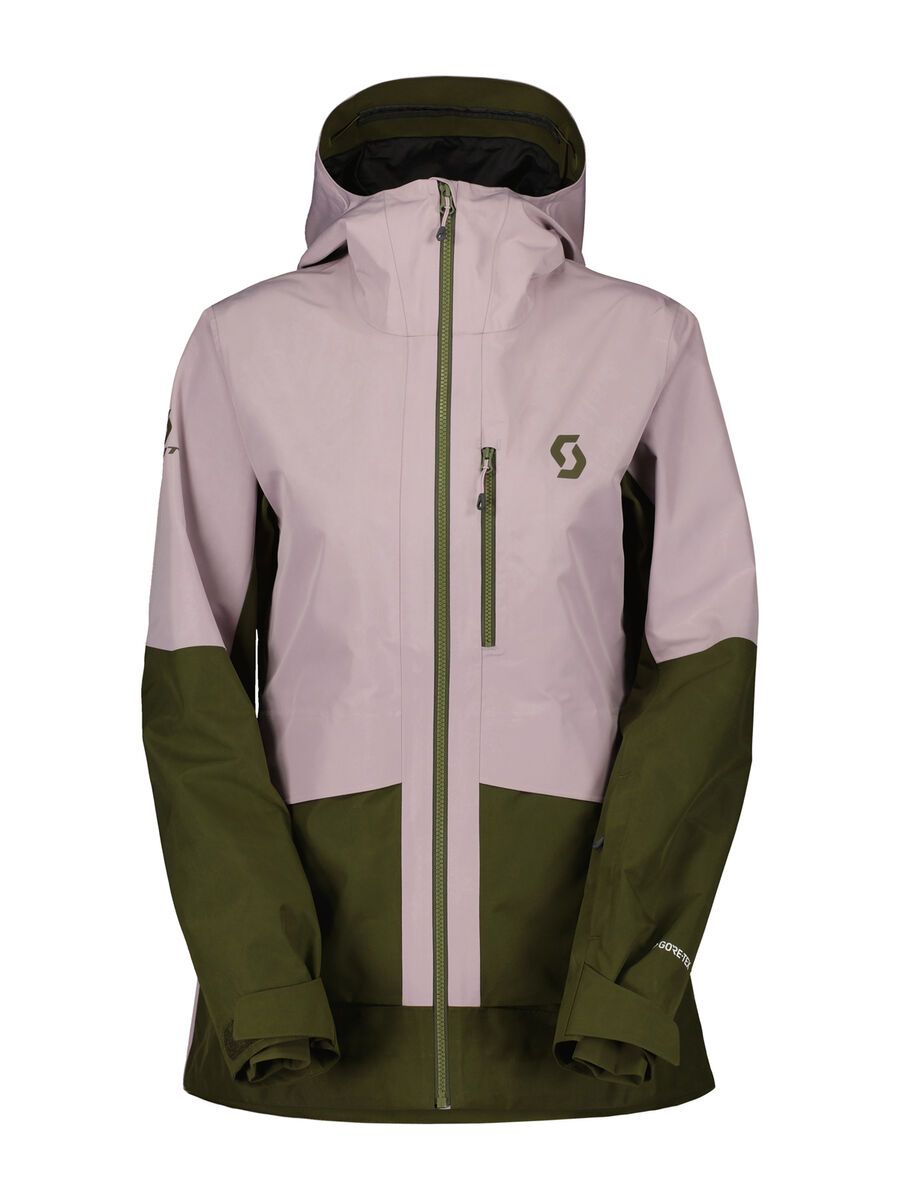 Scott Vertic GTX 2L Women's Jacket cloud pink/fir green M 4111257647008