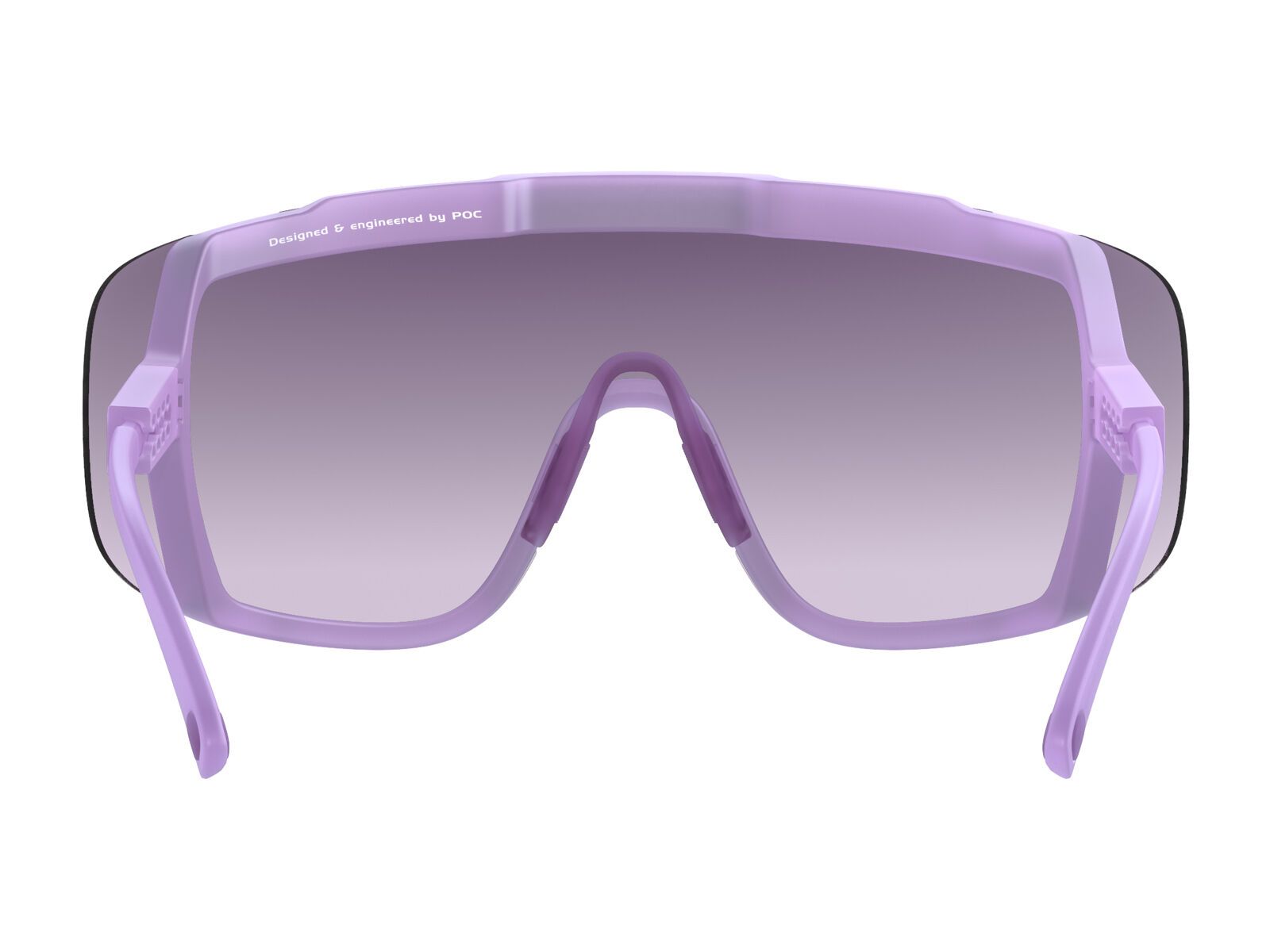 POC Devour, Clarity Road Silver / purple quartz transl. - Bild 4