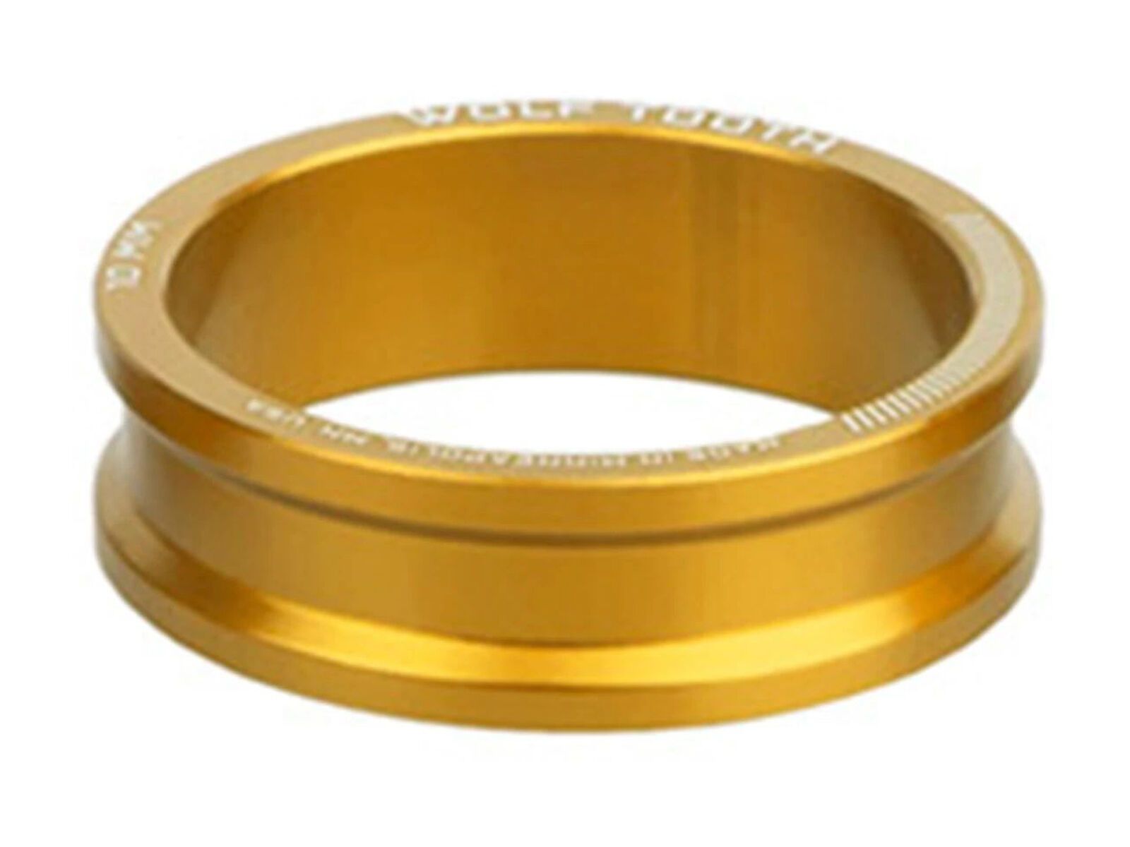 Wolf Tooth Precision Headset Spacers - 10 mm, gold - Bild 1