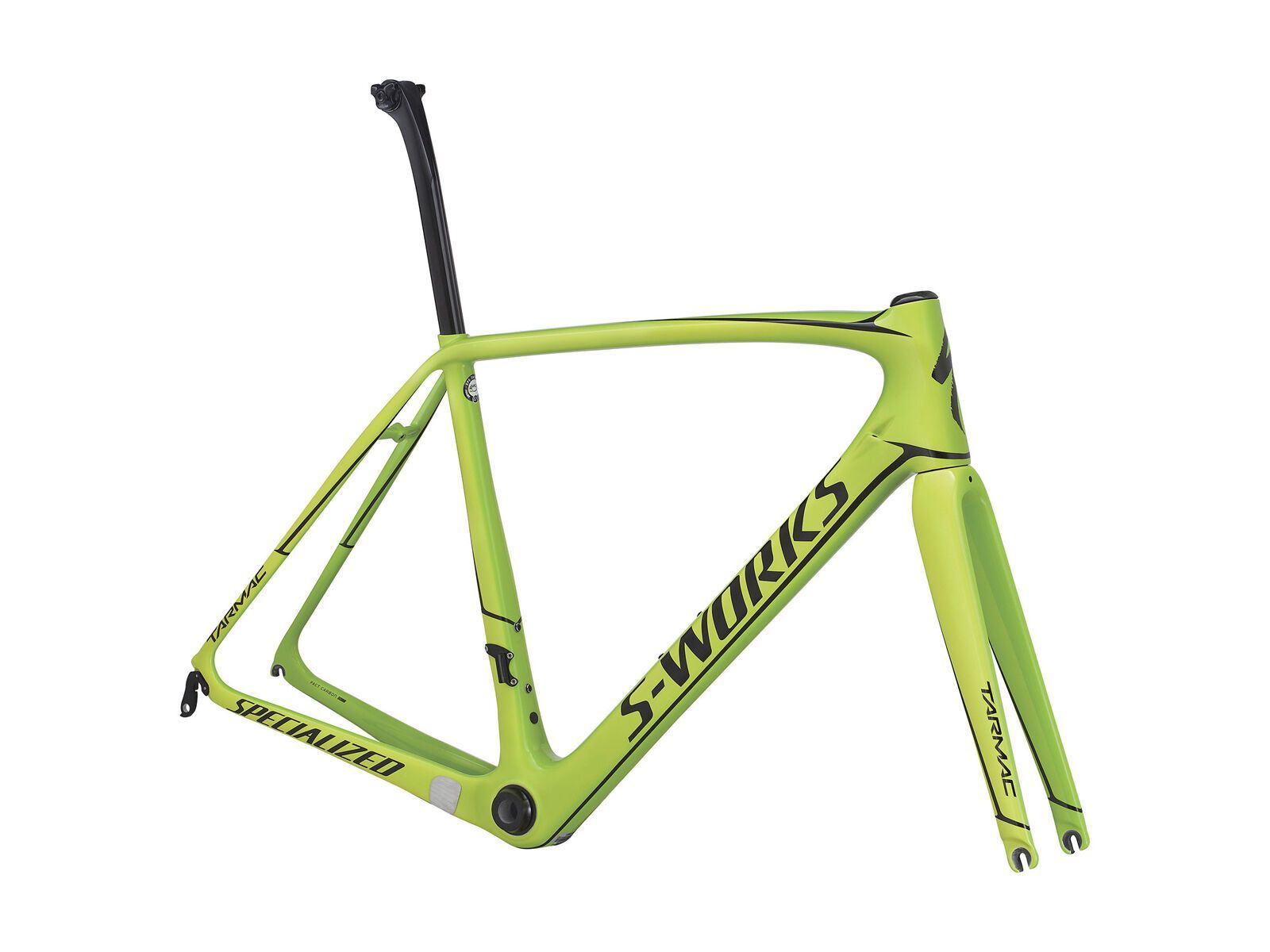 Specialized S-Works Tarmac Frameset, monster green/team yellow/tarmac black - Bild 1