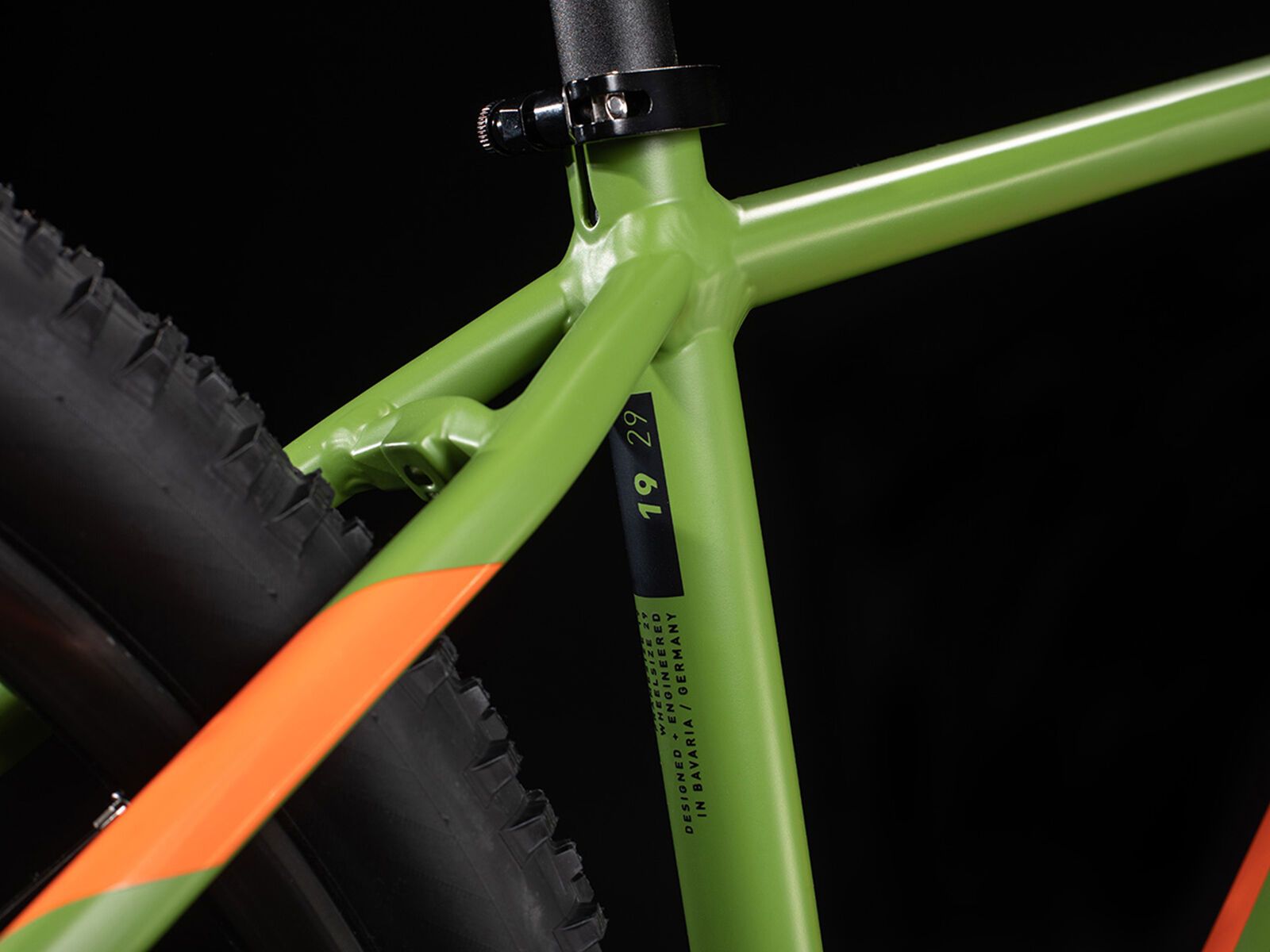 Cube Analog 27.5, green´n´orange - Bild 5