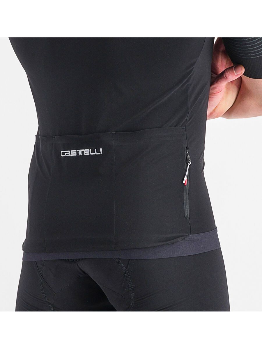 Castelli Premio Black Jersey, light black/black - Bild 4