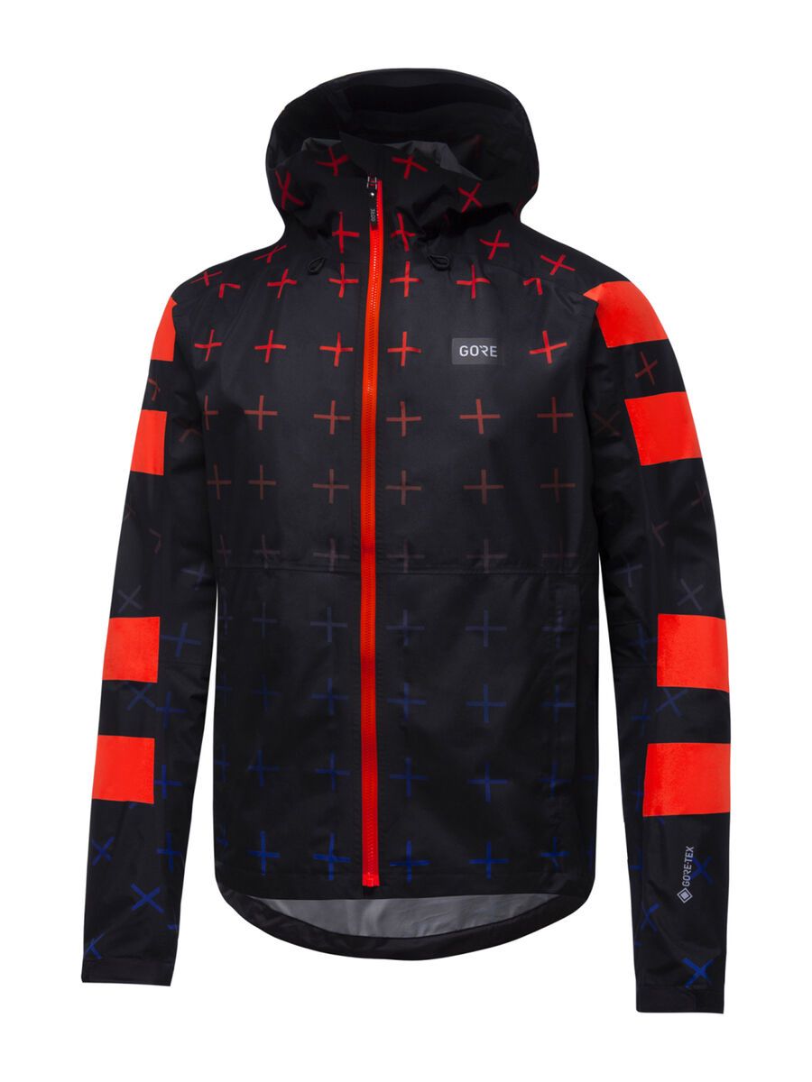 GOREWEAR Endure Gore-Tex Jacke Herren, black/fireball - Bild 2