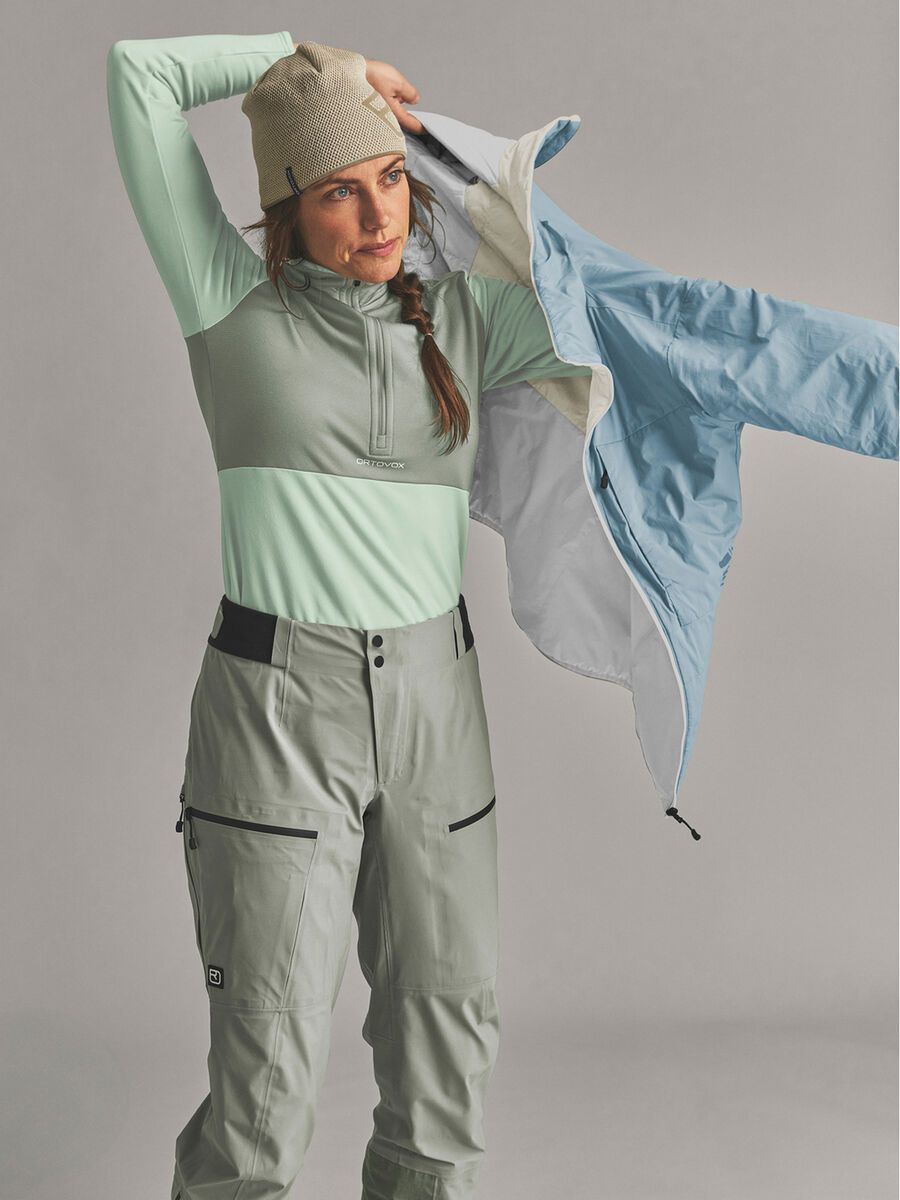 Ortovox Ortler Metawool 60 Rev Jacket W, white tea - Bild 11