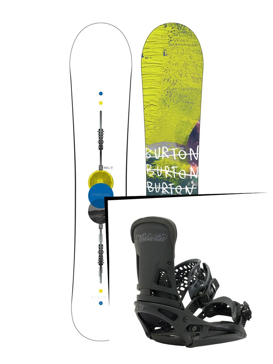Burton Set: Barracuda 2016 + Burton Malavita EST - Bild 1