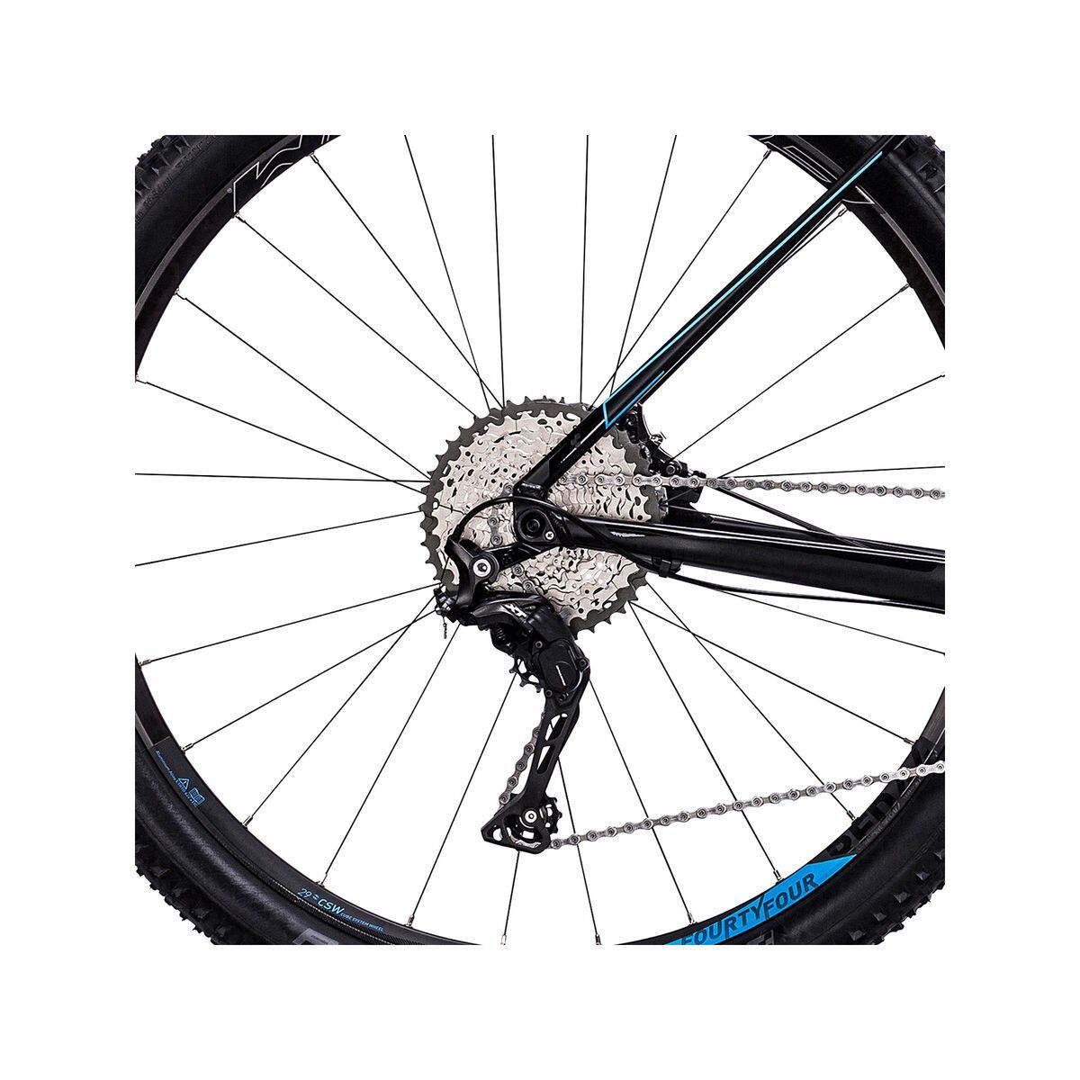 Cube Reaction HPA SL 29, black´n´blue - Bild 4