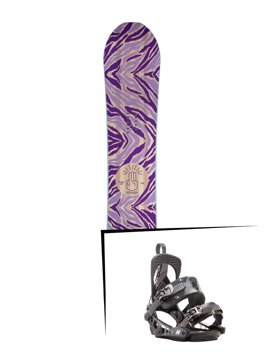 Set: Bataleon Push Up 2017 + K2 Cinch Tryst (1728788S) - Bild 1