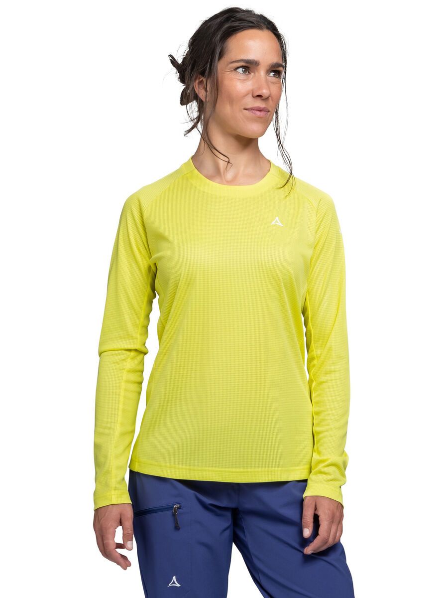 Schöffel Longsleeve Style Blaueis WMS, crushed citrus - Bild 3
