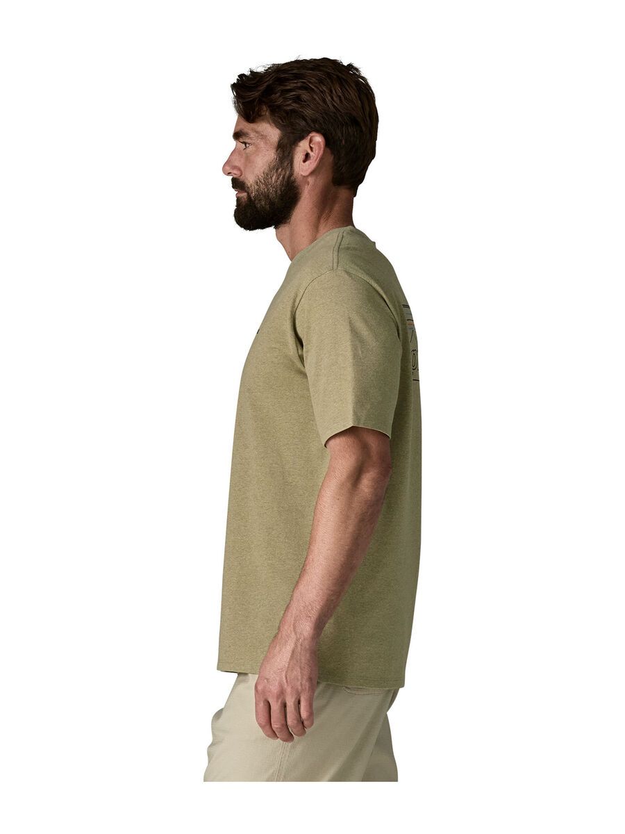 Patagonia Men's P-6 Logo Responsibili-Tee P-6 Outline, gumtree green - Bild 4