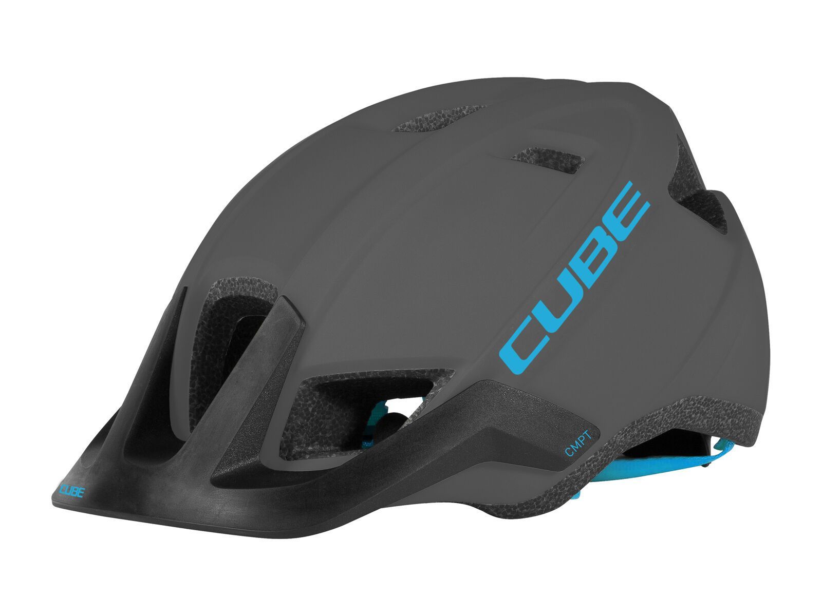 Cube Helm CMPT, grey´n´blue - Bild 1