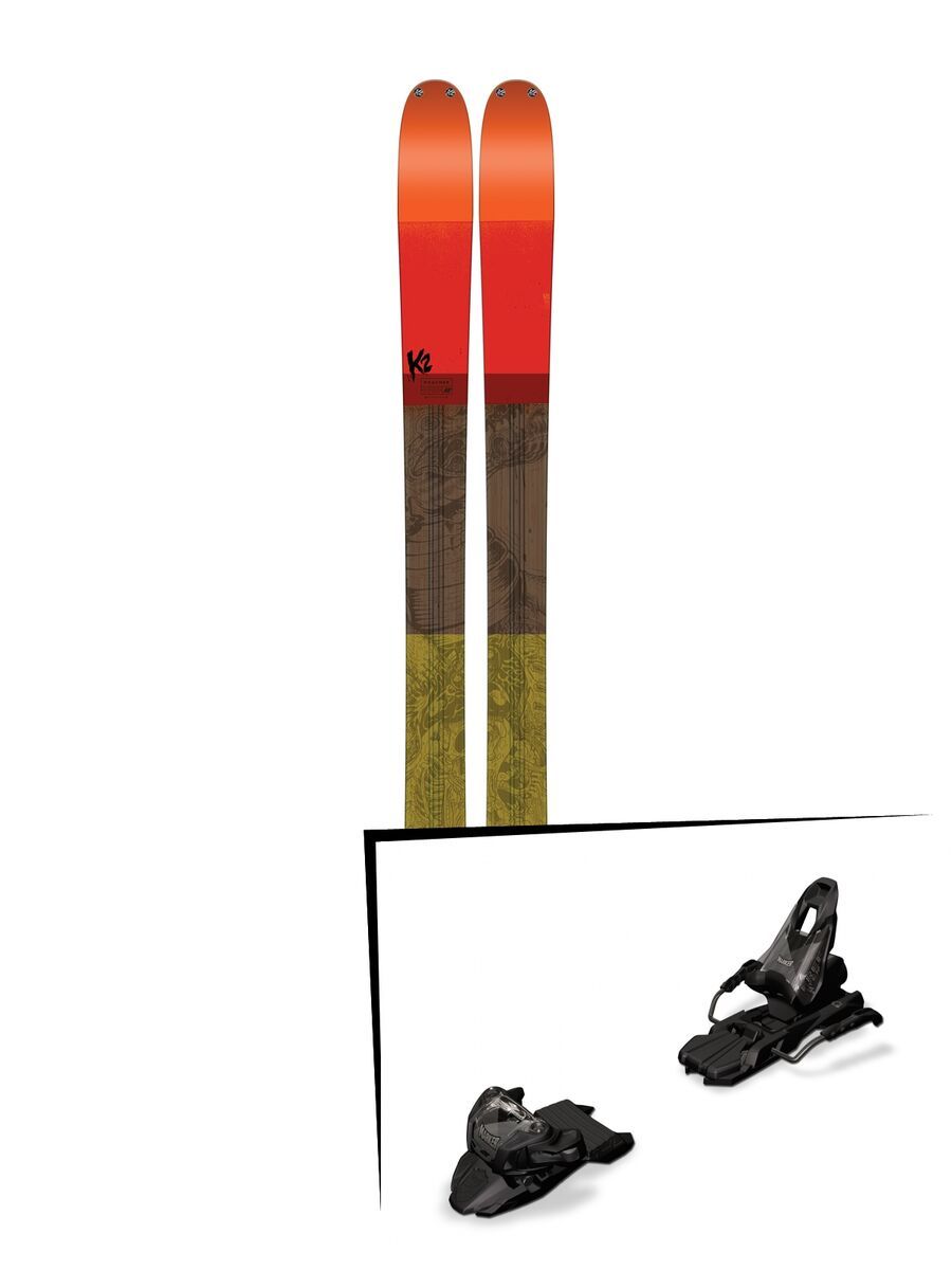Set: K2 SKI Poacher 2017 + Marker Free Ten inkl. Screw-Kit (1685471) - Bild 1